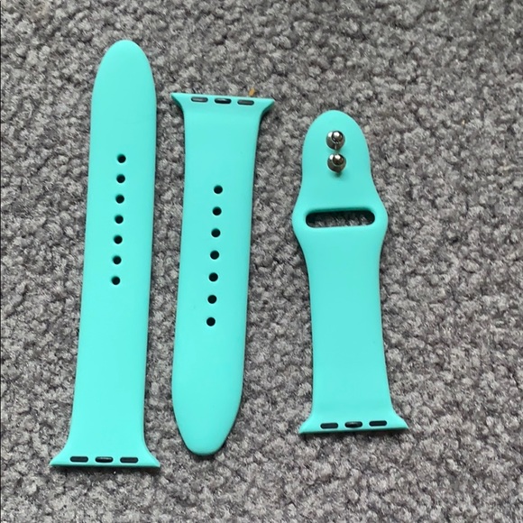 Mint green long and short Apple Watch band 38/40 - Picture 3 of 3
